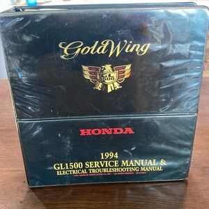 Honda Goldwing 1994 GL1500 Service Manual and ETM Motorcycle Repair